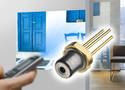 Blue Laser Diodes are ideal for micro-projectors.