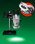 High-Intensity LED Ring Light fits all microscopes.
