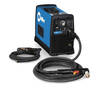 Portable Plasma Cutter can cut 7/8 in. mild steel at 10 ipm.