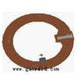Round Paper RFID Tag tracks DVDs and CDs.
