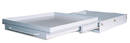 Roll-out Shelf Units store items under pallet racks.