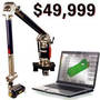 Articulating Arm is designed for non-contact measurement.