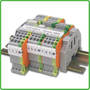 Terminal Block is rated for 600 V leads.