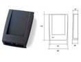 RFID Proximity Reader operates in frequency band of 125 KHz.
