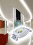 White LED has luminous efficiency of up to 90 lm/W.
