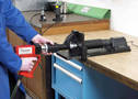Power Tool Test Fixture tests pneumatic torque wrenches.