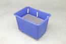 Laundry Carts feature spring loaded internal platform.