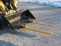 Clamp-On Bucket Forks are rated from 1,000-4,000 lb.