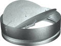 Backdraft Dampers are rated for velocities up to 2,000 fpm.