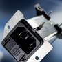 Power Entry Module is designed for PCB mounting.