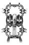 Stainless Steel Pump handles sanitary/hygienic applications.
