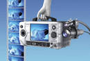 Microscope performs high-speed magnified video capture.