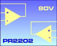 Operational Amplifiers have supply voltages of up to 80 V.
