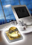 Ultra-White LED has 3 x 3 mm footprint.