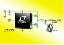 DC/DC Controller drives all N-channel power MOSFET stages.