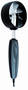 Thermo-Anemometer measures air velocity from 0-8,000 fpm.