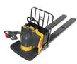 Walkie/Rider Lift Trucks are battery powered.