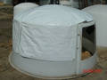 
Fabric Dome Cover Reduces Heat Stress for Calves
