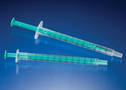 Syringe features extended plunger with zero dead space.