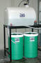 Freestanding Dispenser suits all types of cleaning chemicals.