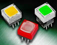 Subminiature Tactile Switches offer full face illumination.