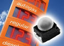 Medium Power LEDs are packaged in matte black material.