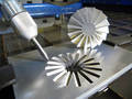 5-Axis Waterjet Cutting Head has height/crash sensor option.