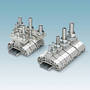 DIN Rail Connectors come in both single/double volt versions.