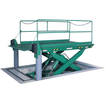 Hydraulic Dock Lift can move loads up to 50,000 lb.