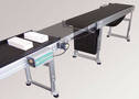 Conveyor System features walk-through sliding gate mechanism.