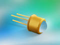 High Output Blue LEDs operate at -55 to 100°C.