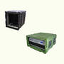 Transit Rack Cases are available in 4U and 12U heights.