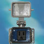 Remote Access Panel Interface features single 3-prong AC outlet.