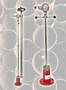 Turbine Flowmeters are suited for large pipe metering.