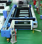 Laser Cutting System does not require table repositioning.