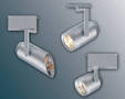Interior Track Luminaires provide clean, architectural look.