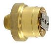 Concealed Horizontal Sidewall Sprinkler has flat cover plate.