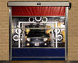 High Speed Car Wash Door withstands corrosive environments.