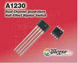 Hall-Effect Bipolar Switch provides low-jitter output.