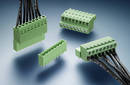 Front Style Terminal Block Plugs enable dense stacking.