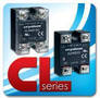 Panel Mount AC SSR accepts 3-32 Vdc or 90-250 Vac inputs.