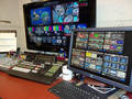 
Carver Arena Relies on Broadcast Pix for Live  Video Scoreboard During Hockey, Basketball
