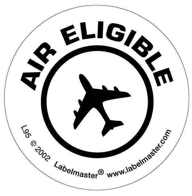 Air Eligible Label from Labelmaster®