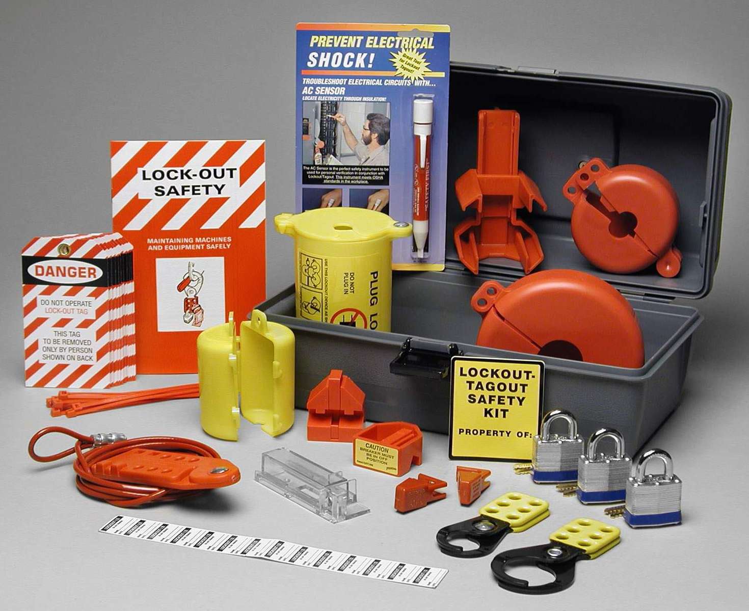 The maintenance lockout kit