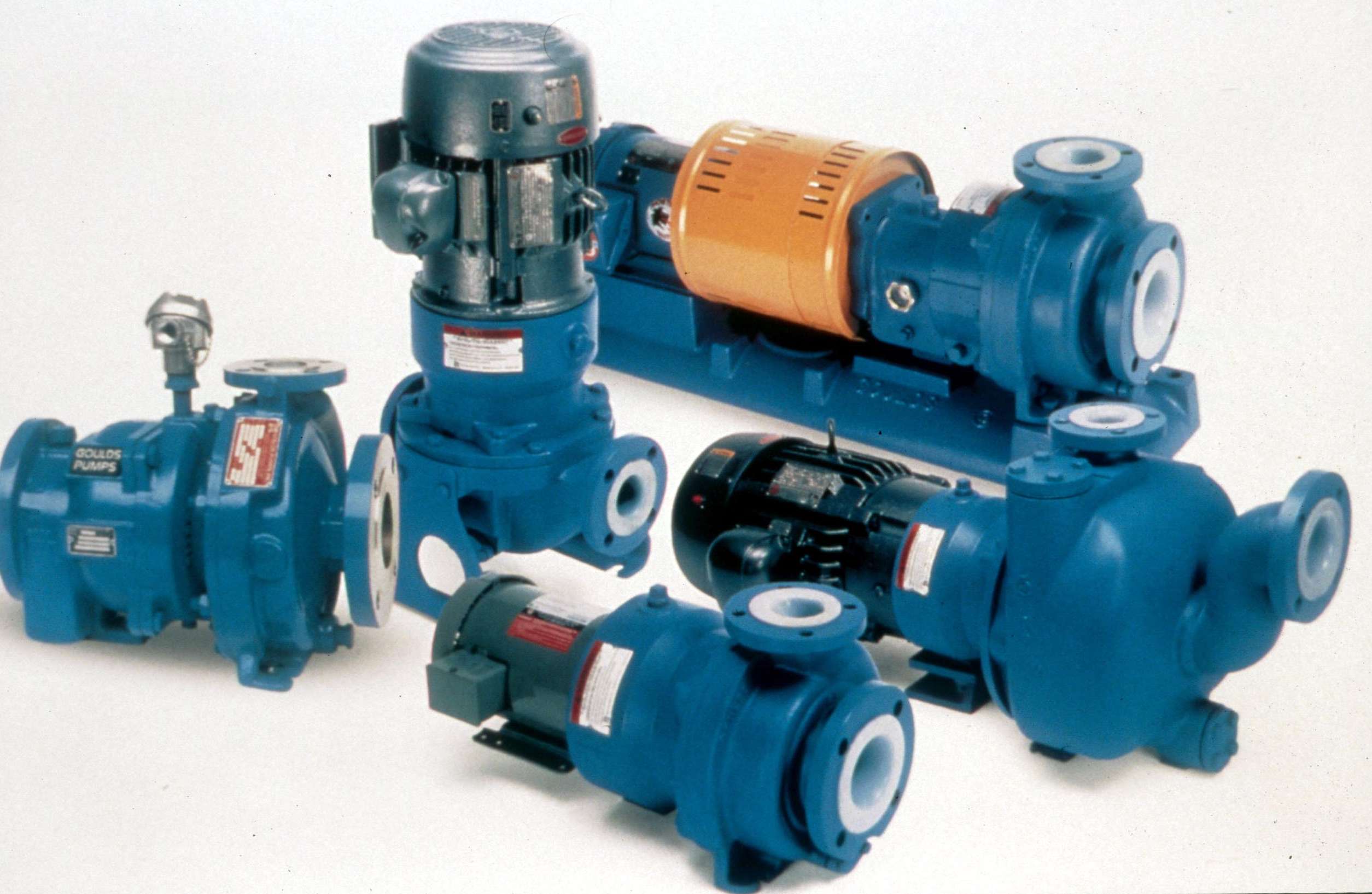 Goulds Lined Magnetic Drive Pumps For Treatment Plants