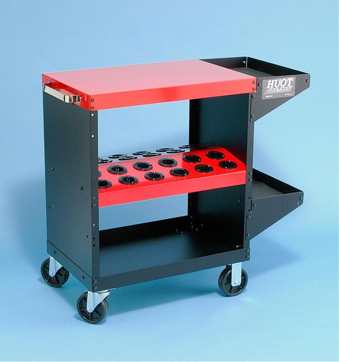 CNC Tool Cart Adds Flat Top for Heavy Duty Work Surface