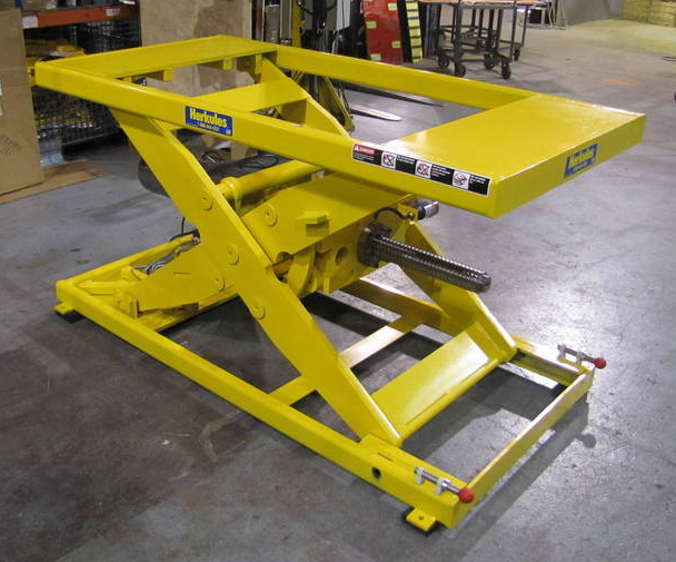 EnKon Systems' New Electric Ball Screw Scissor Lift Table - for Maximum ...