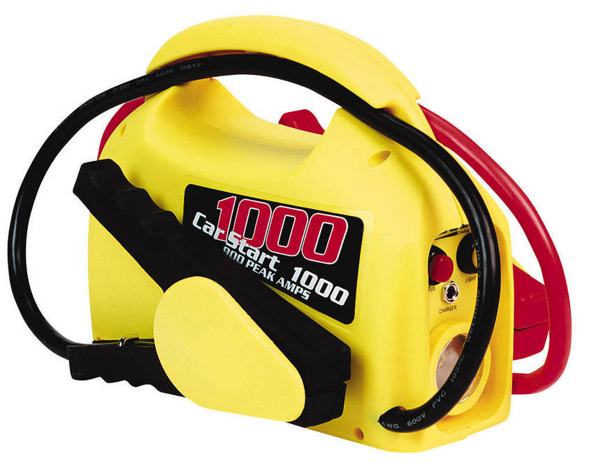 CarStart CS1000 Ultra-Portable 900 Peak Amp Jump Starter From Clore ...