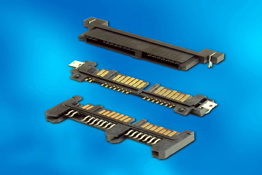 FCI's New Micro SATA Connector Supports Hard Disk Drives