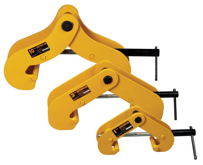 Harrington Hoists, Inc. Introduces New Universal Beam Clamps